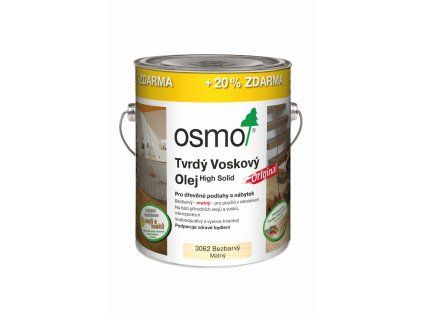 OSMO TVRDY VOSK.OLEJ 3062 3 litry