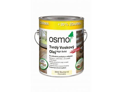 OSMO TVRDY VOSK.OLEJ 3032 3 litry